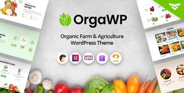 OrgaWP – Organic Farm & Agriculture WordPress Theme