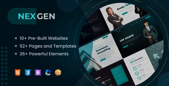Bootstrap – Nexgen HTML Template